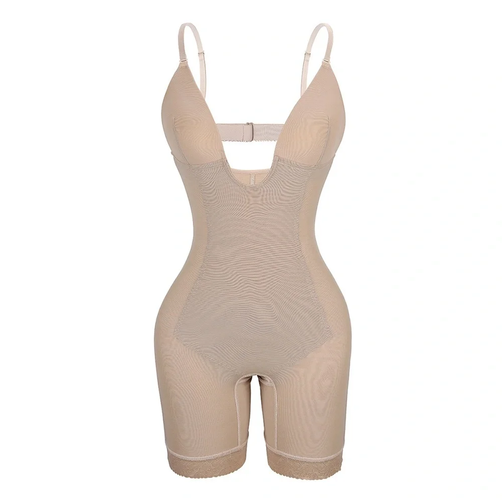 NNEKA ROSE MID THIGH LENGTH FULL BODY SHAPER/HOURGLASS BODYSUIT - Picture 1 of 16